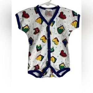 COTTON CLUB Dino Onesie